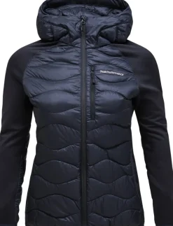 Peak Performance W Helium Down Hybrid Hood Black