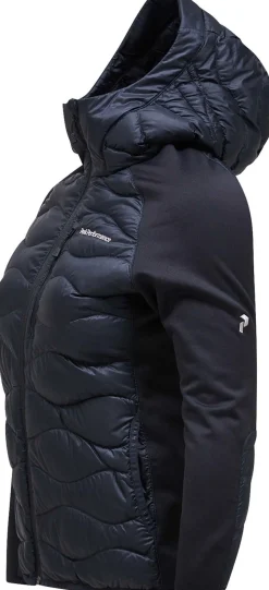 Peak Performance W Helium Down Hybrid Hood Black