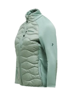 Peak Performance W Helium Down Hybrid Jacket Green Valley