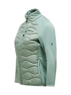 Peak Performance W Helium Down Hybrid Jacket Green Valley