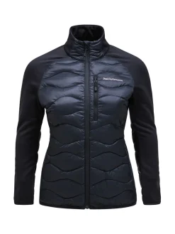 Peak Performance W Helium Down Hybrid Jacket Black