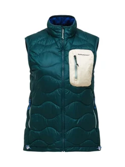 Peak Performance W Helium Utility Down Vest Ponderosa Pine