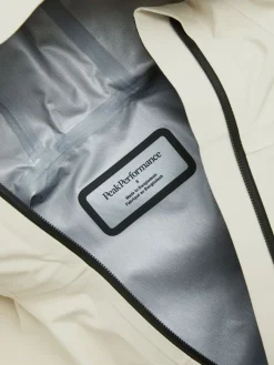 Peak Performance W Hike Gore-Tex 3l Jacket Sand Fog