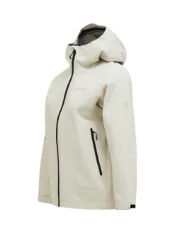Peak Performance W Hike Gore-Tex 3l Jacket Sand Fog