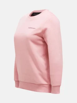 Peak Performance W Original Small Logo Cre Warm Blush