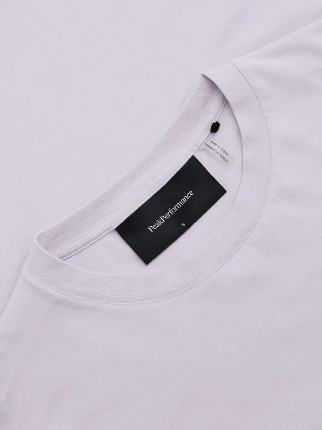 Peak Performance W Original Small Logo Tee Misty Lavender
