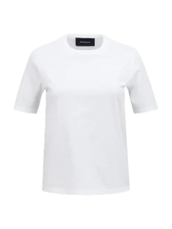 Peak Performance W Original Small Logo Tee White