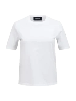 Peak Performance W Original Small Logo Tee White