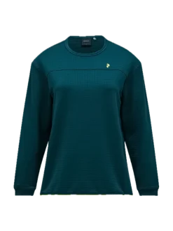 Peak Performance W Trail Polartec Crew Ponderosa Pine