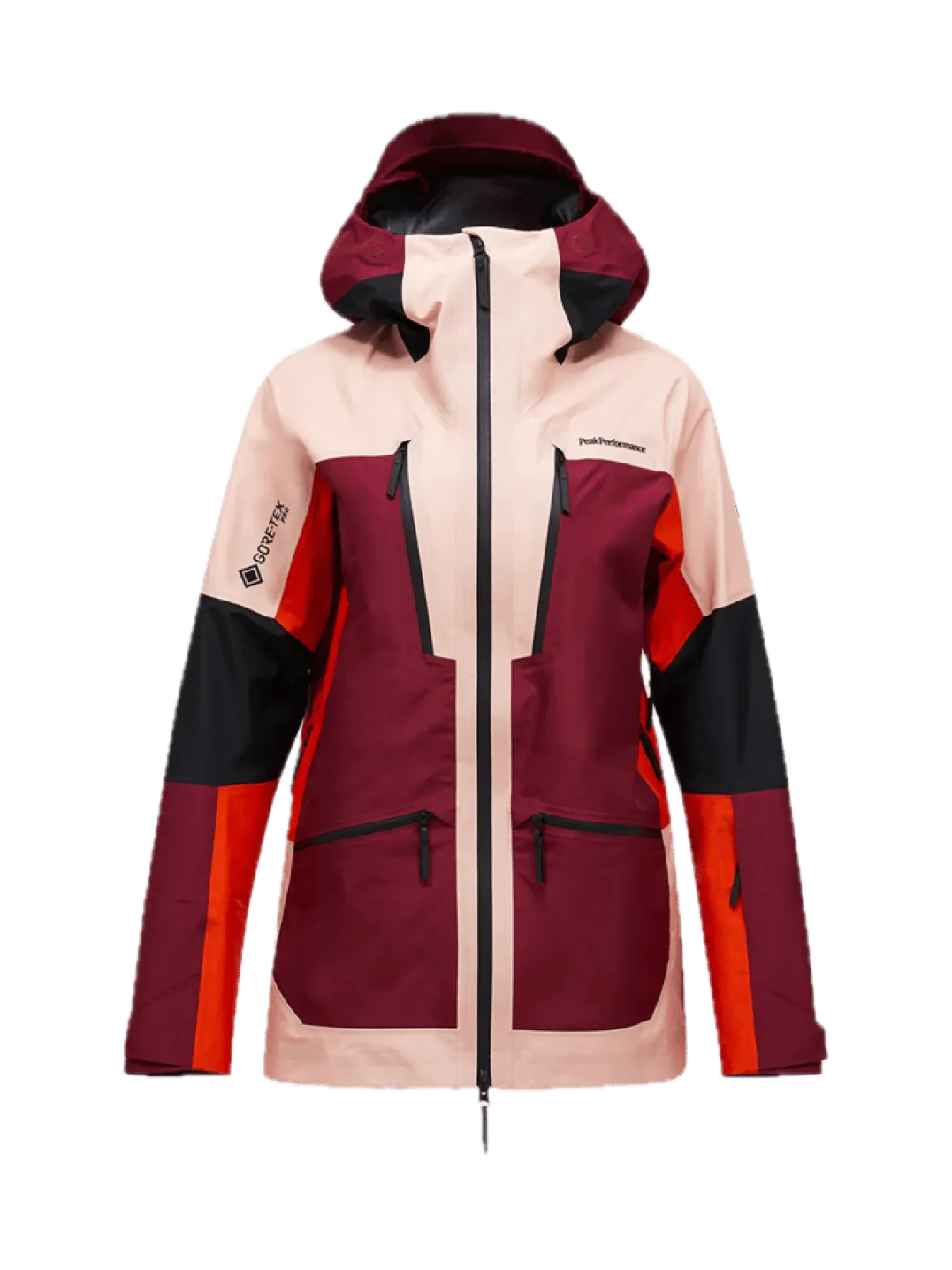 Peak Performance W Vertical Gore-Tex Pro Jacket Peach Fuzz/vertical Zenith/