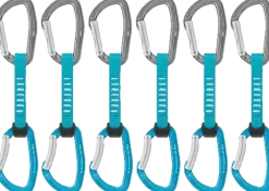 Petzl 6xDJINN AXESS 12cm Kortslynge Turquoise