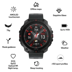 Polar Grit X2 Pro Black
