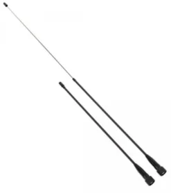 ProEquip Telescopic Antenna For 155 MHz With Icom J-Connector Black