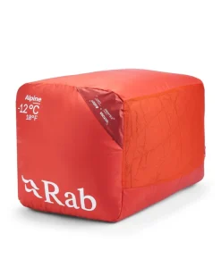 Rab Alpine -12c / 10f Dark Horizon/tuscan Red