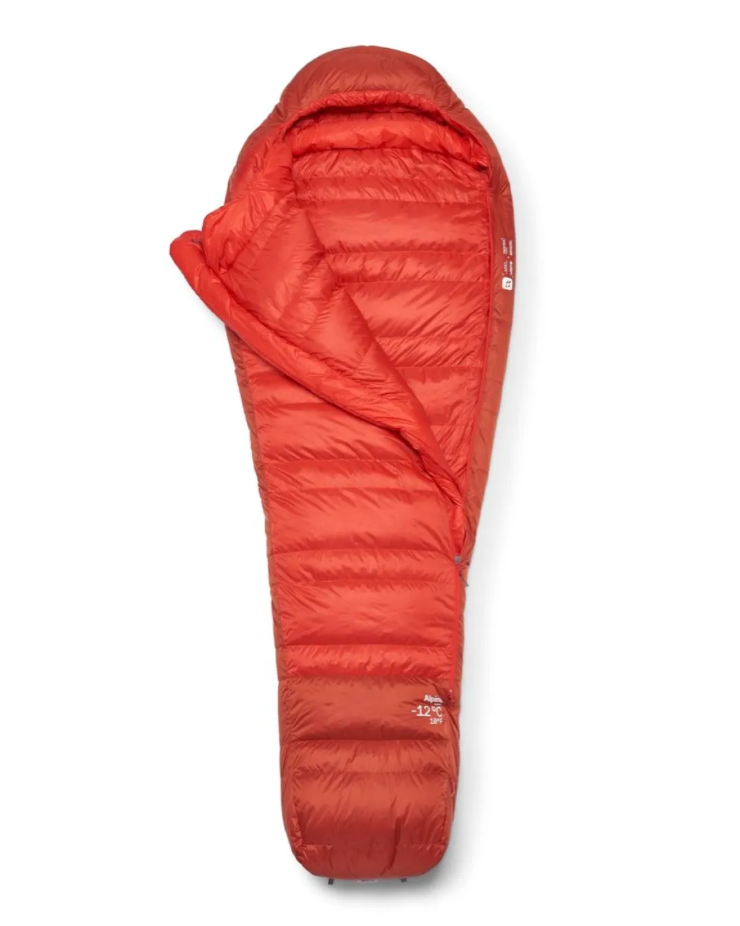 Rab Alpine -12c / 10f Dark Horizon/tuscan Red