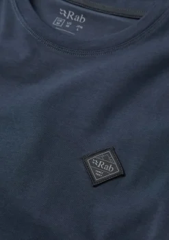 Rab Basecamp Logo Badge Tee Tempest Blue