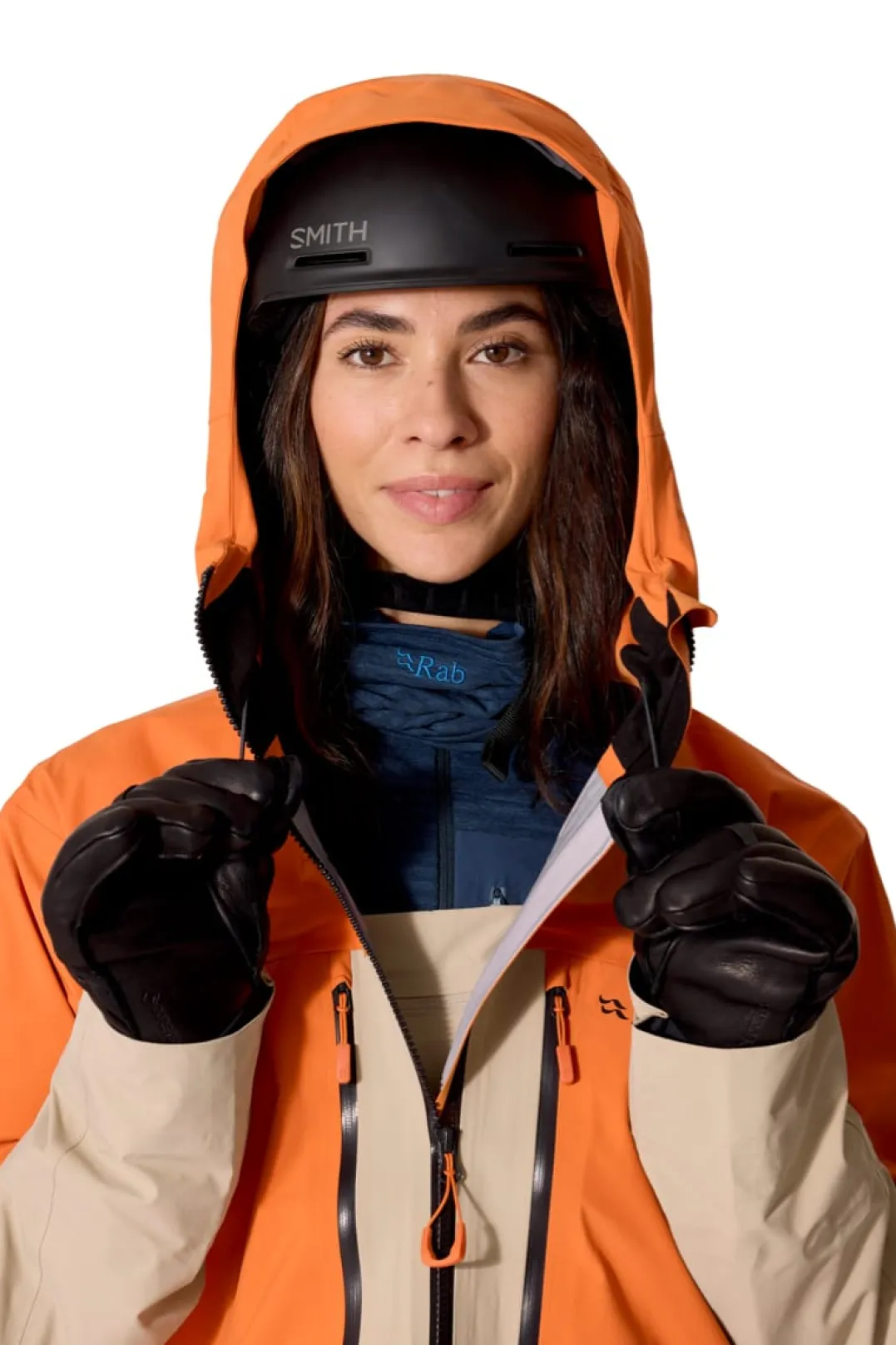 Rab Bigline Jacket Wmns Dark Melba/dark Pebble