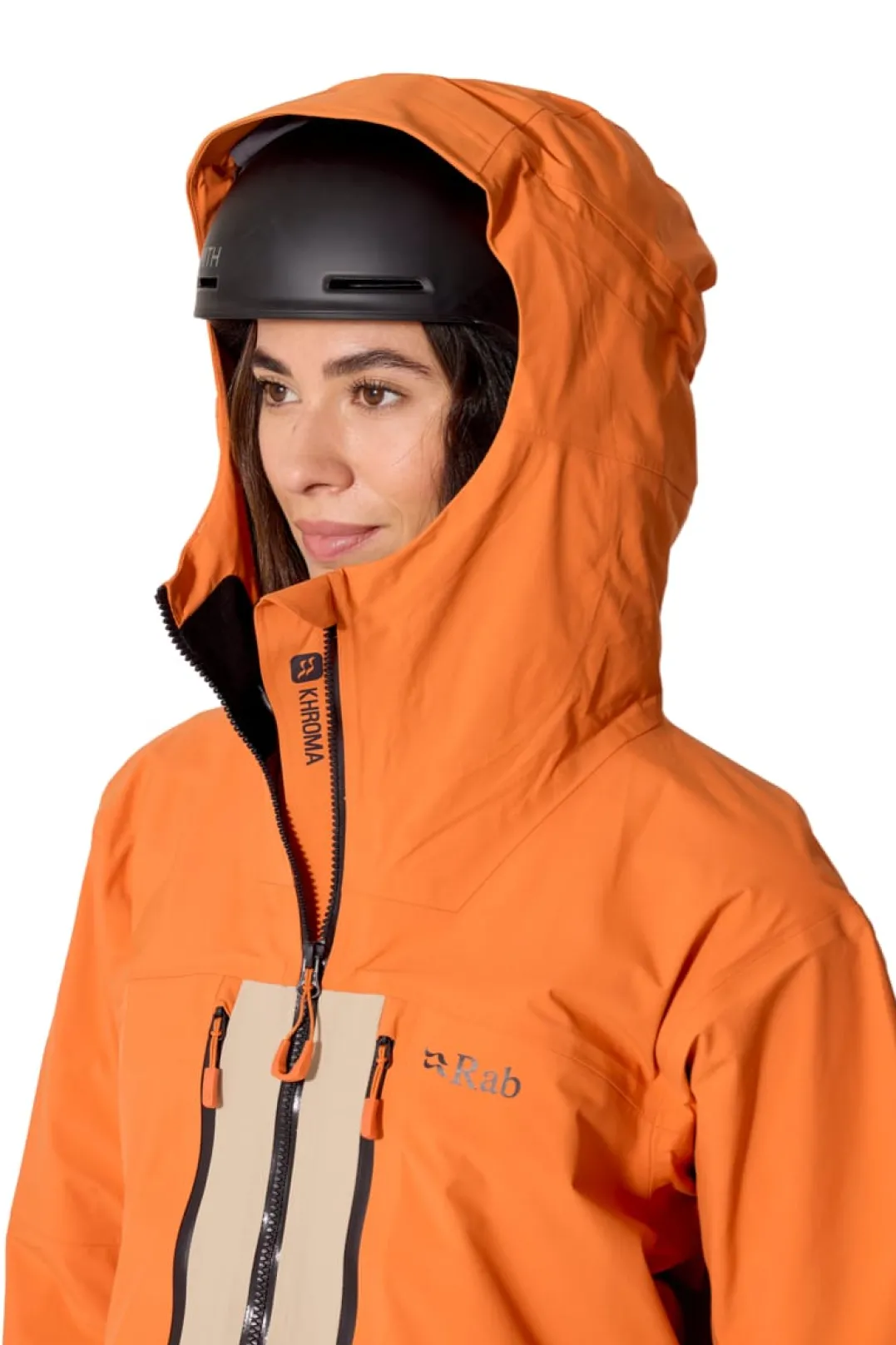 Rab Bigline Jacket Wmns Dark Melba/dark Pebble