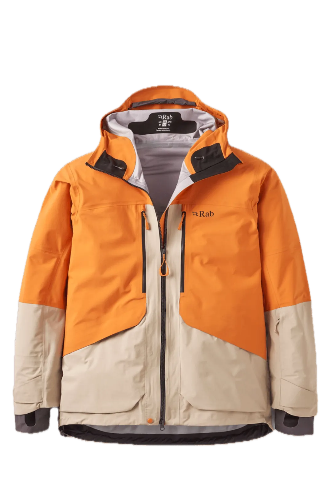 Rab Bigline Jacket Wmns Dark Melba/dark Pebble