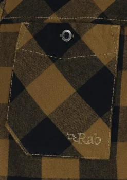 Rab Boundary Shirt Caramel Check