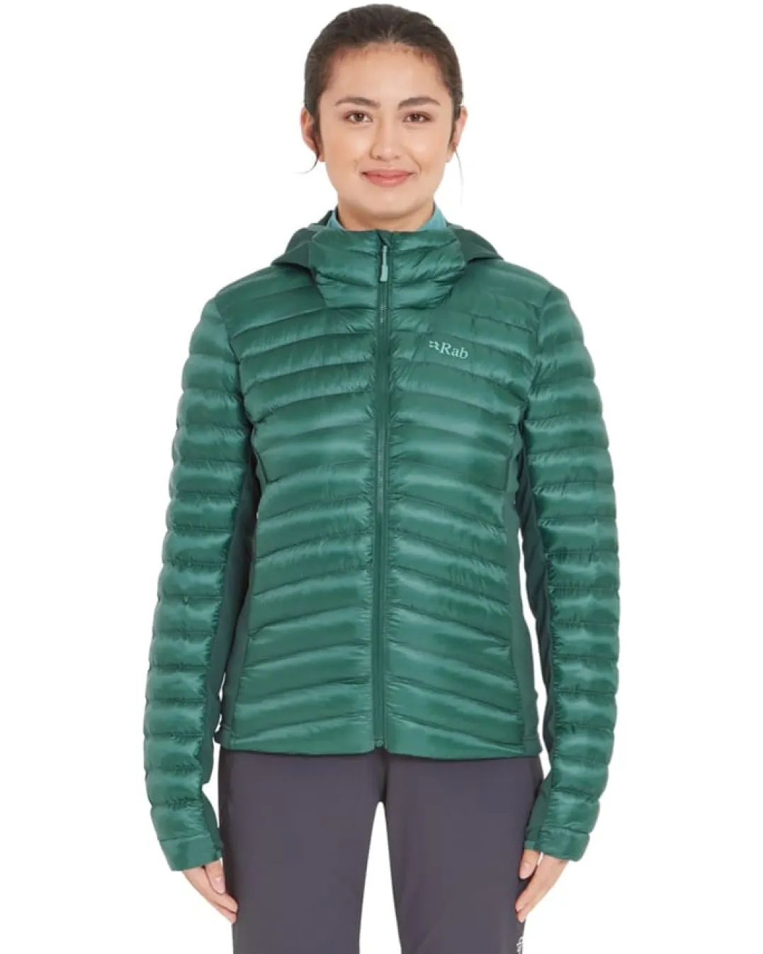 Rab Cirrus Flex Hoody Wmns Eucalyptus/Green Slate