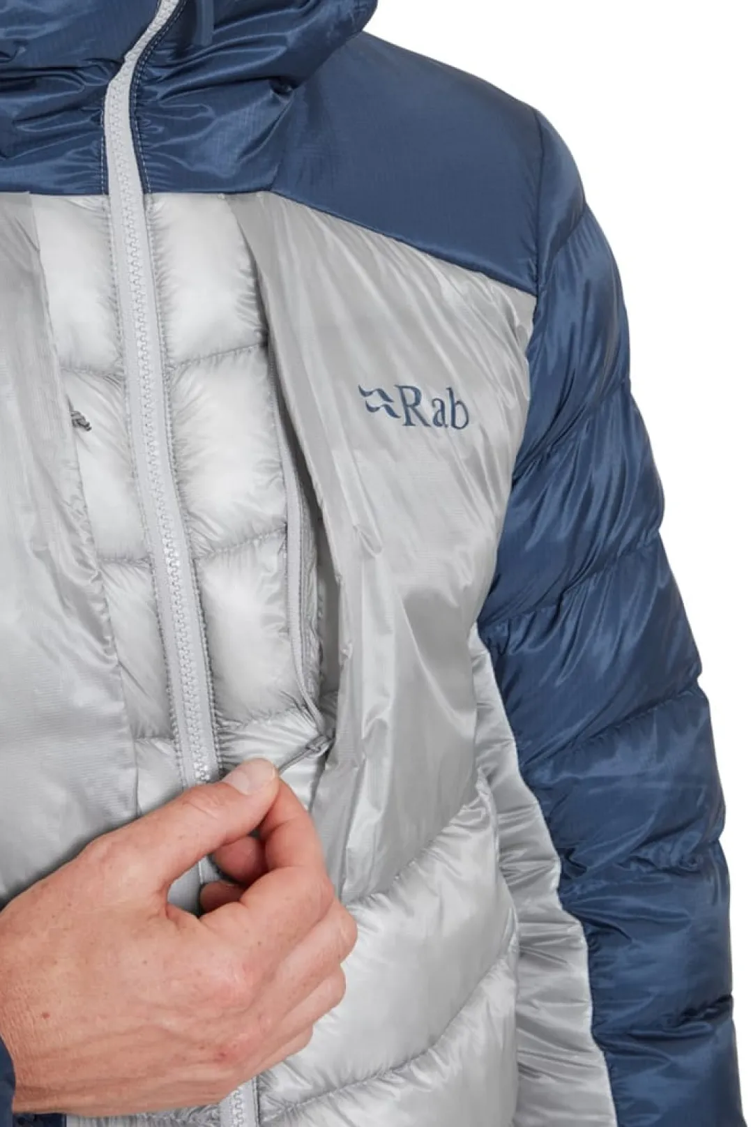 Rab Cirrus Ultra Hoody Tempest Blue/Light Zinc
