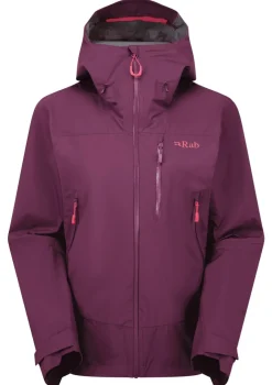 Rab Downpour Mountain Jacket Wmns Mulberry