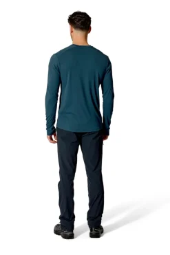 Rab Force Ls Tee Tempest Blue
