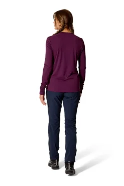 Rab Force LS Tee Wmns Mulberry