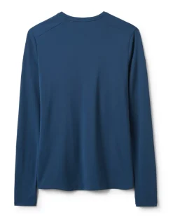 Rab Force LS Tee Wmns Tempest Blue