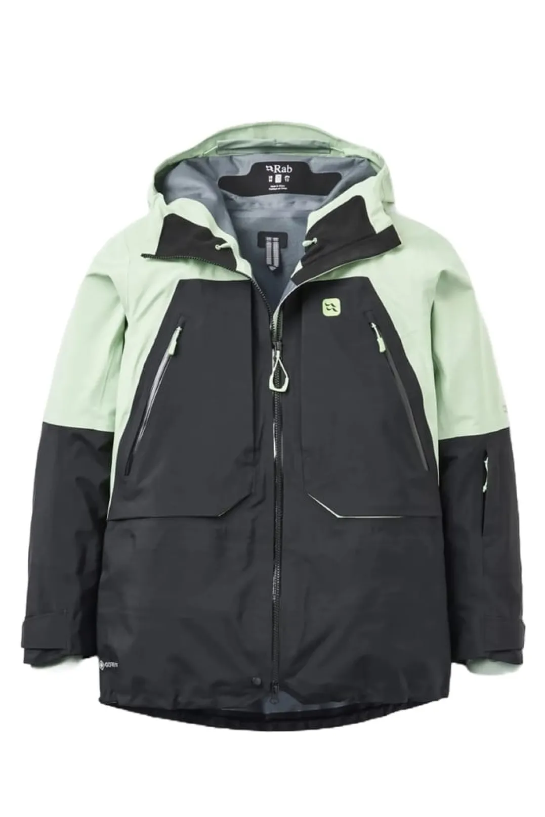 Rab Khroma Converge Jacket Wmns Fig Green/black