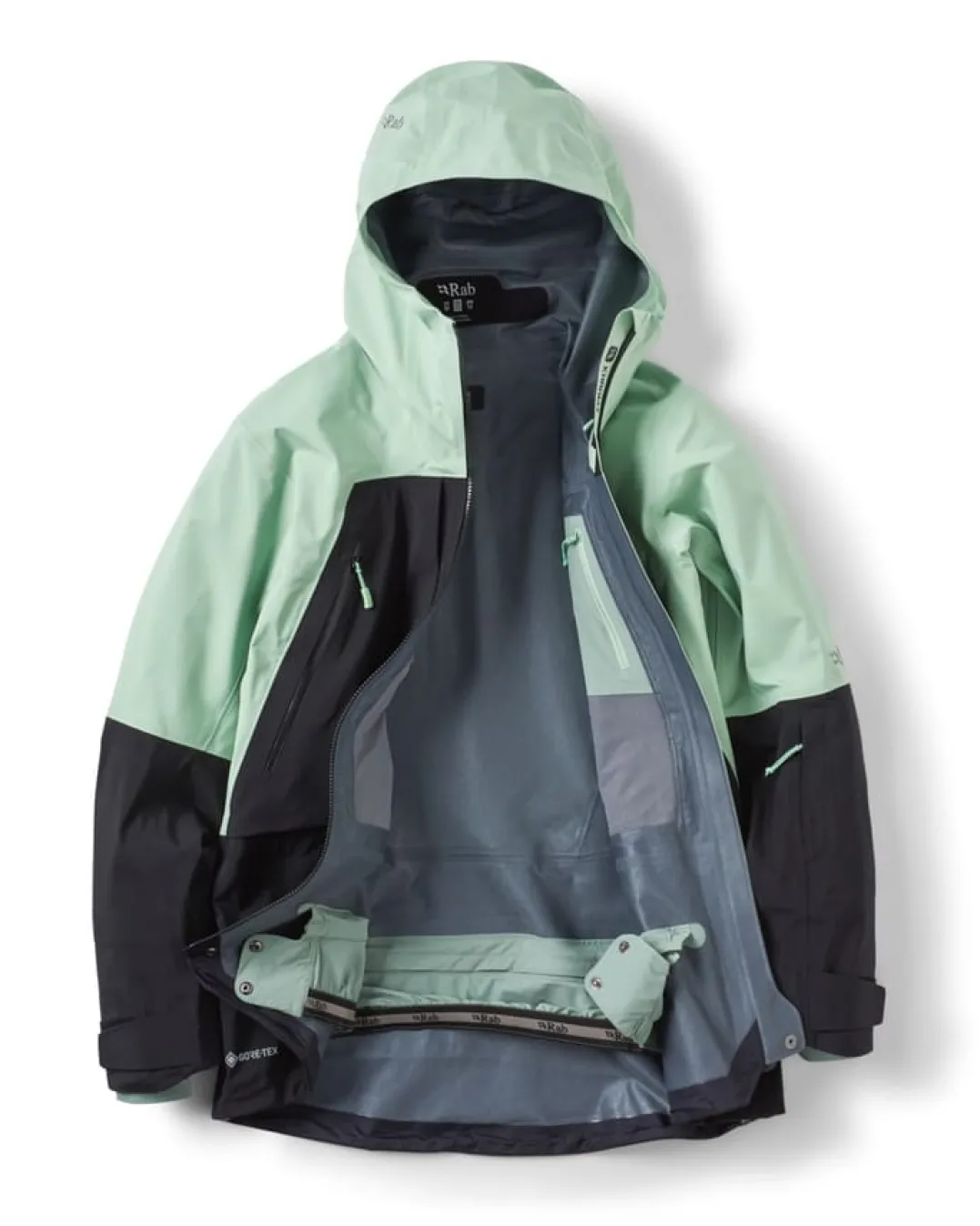 Rab Khroma Converge Jacket Wmns Fig Green/black