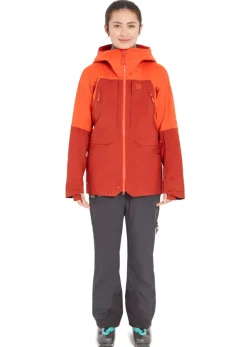 Rab Khroma Converge Jacket Wmns Red Grapefruit/Tuscan Red