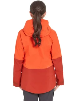Rab Khroma Converge Jacket Wmns Red Grapefruit/Tuscan Red