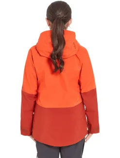Rab Khroma Converge Jacket Wmns Red Grapefruit/Tuscan Red