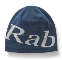 Rab Logo Beanie Tempest Blue/light Zinc