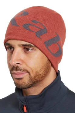 Rab Logo Beanie Tuscan Red/Graphene