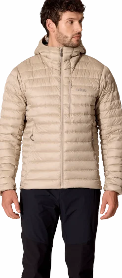 Rab Men's Microlight Alpine Down Jacket Dark Pebble