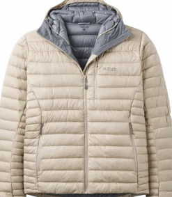 Rab Men's Microlight Alpine Down Jacket Dark Pebble