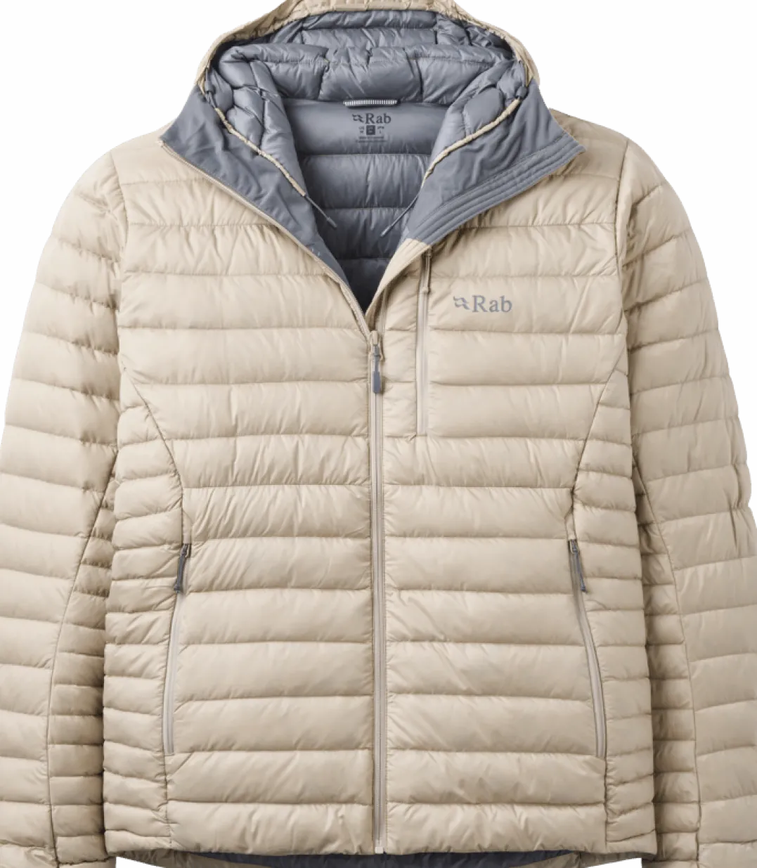 Rab Men's Microlight Alpine Down Jacket Dark Pebble