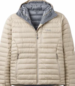 Rab Men's Microlight Alpine Down Jacket Dark Pebble
