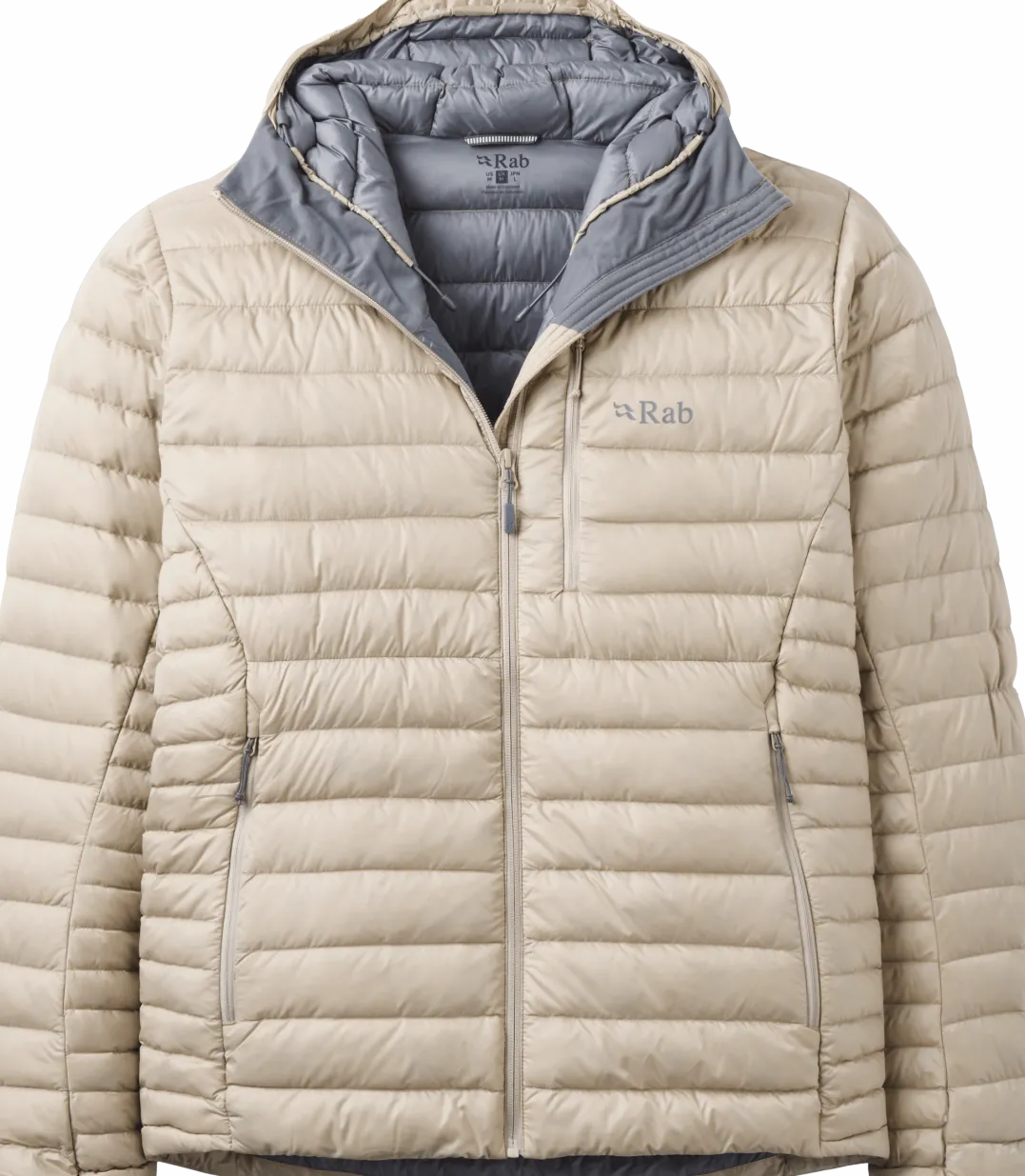 Rab Men's Microlight Alpine Down Jacket Dark Pebble