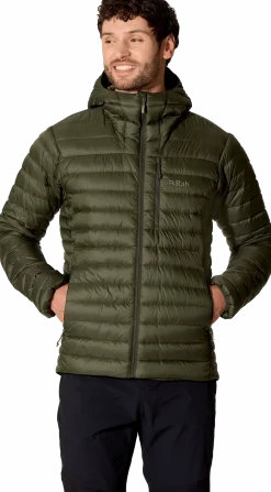 Rab Men's Microlight Alpine Down Jacket Army