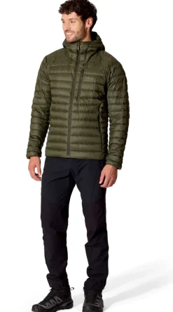 Rab Men's Microlight Alpine Down Jacket Army