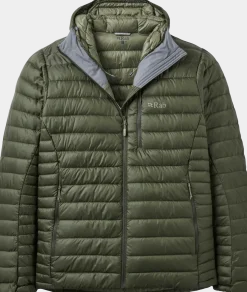 Rab Men's Microlight Alpine Down Jacket Army