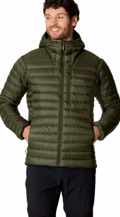 Rab Men's Microlight Alpine Down Jacket Army