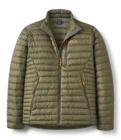 Rab Men's Microlight Down Jacket Light Khaki