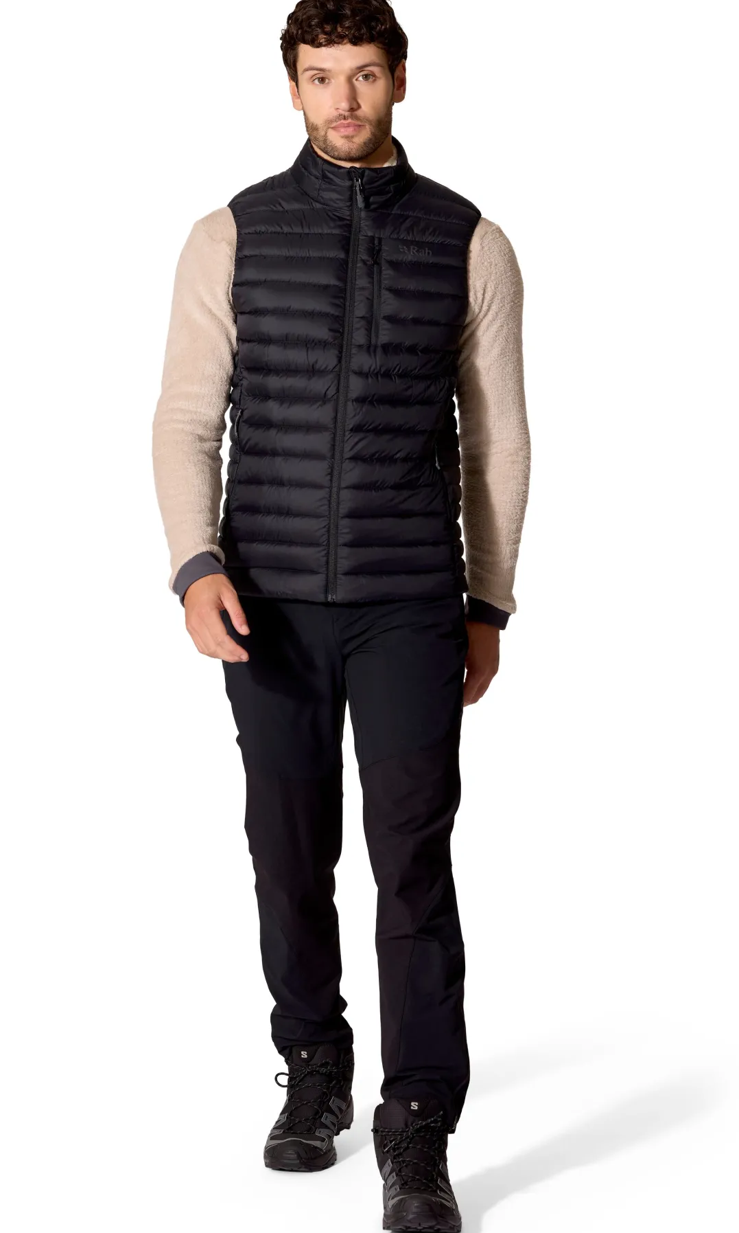 Rab Men's Microlight Down Vest Black