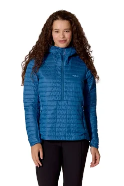 Rab Microlighter Pullover Hoody Wmns Dark Bluebird