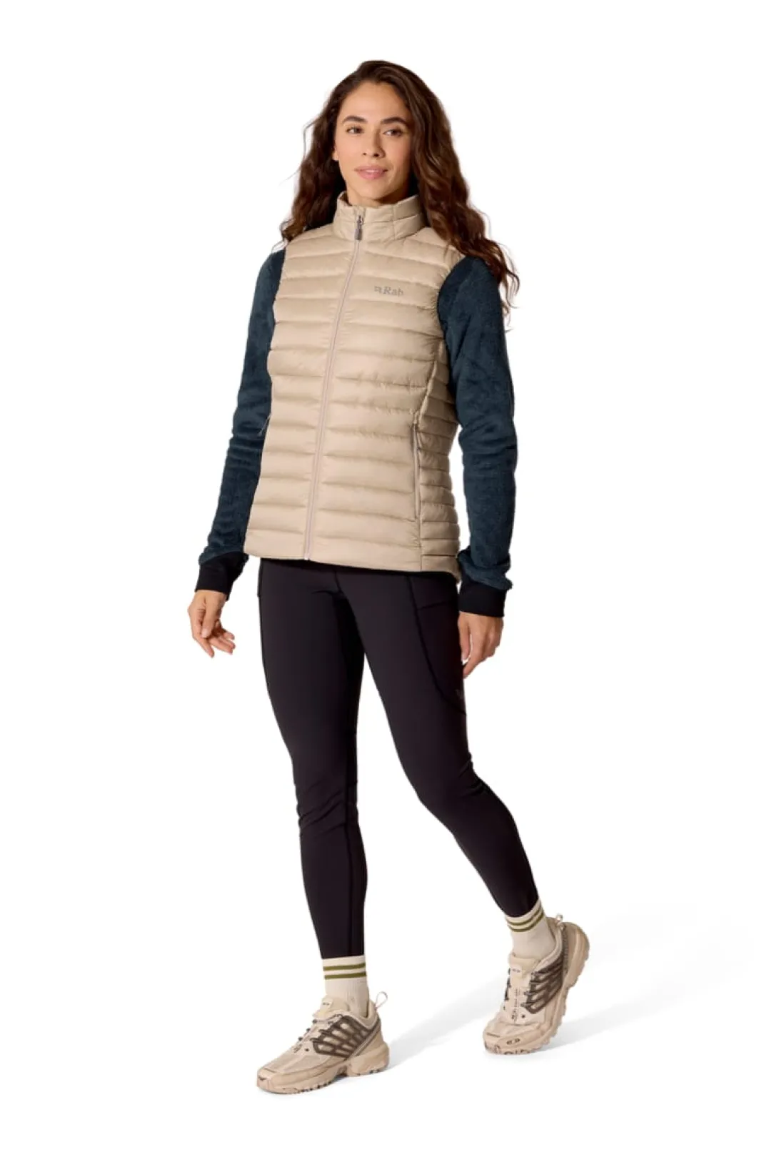 Rab Microlight Vest Wmns Dark Pebble